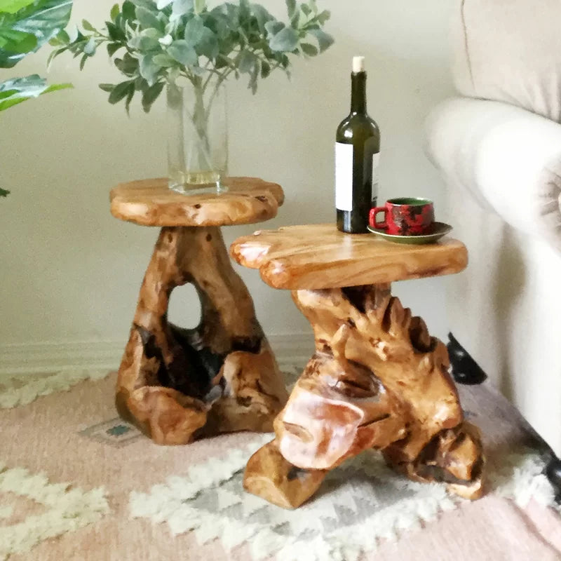 Gerrity Solid Wood End Table