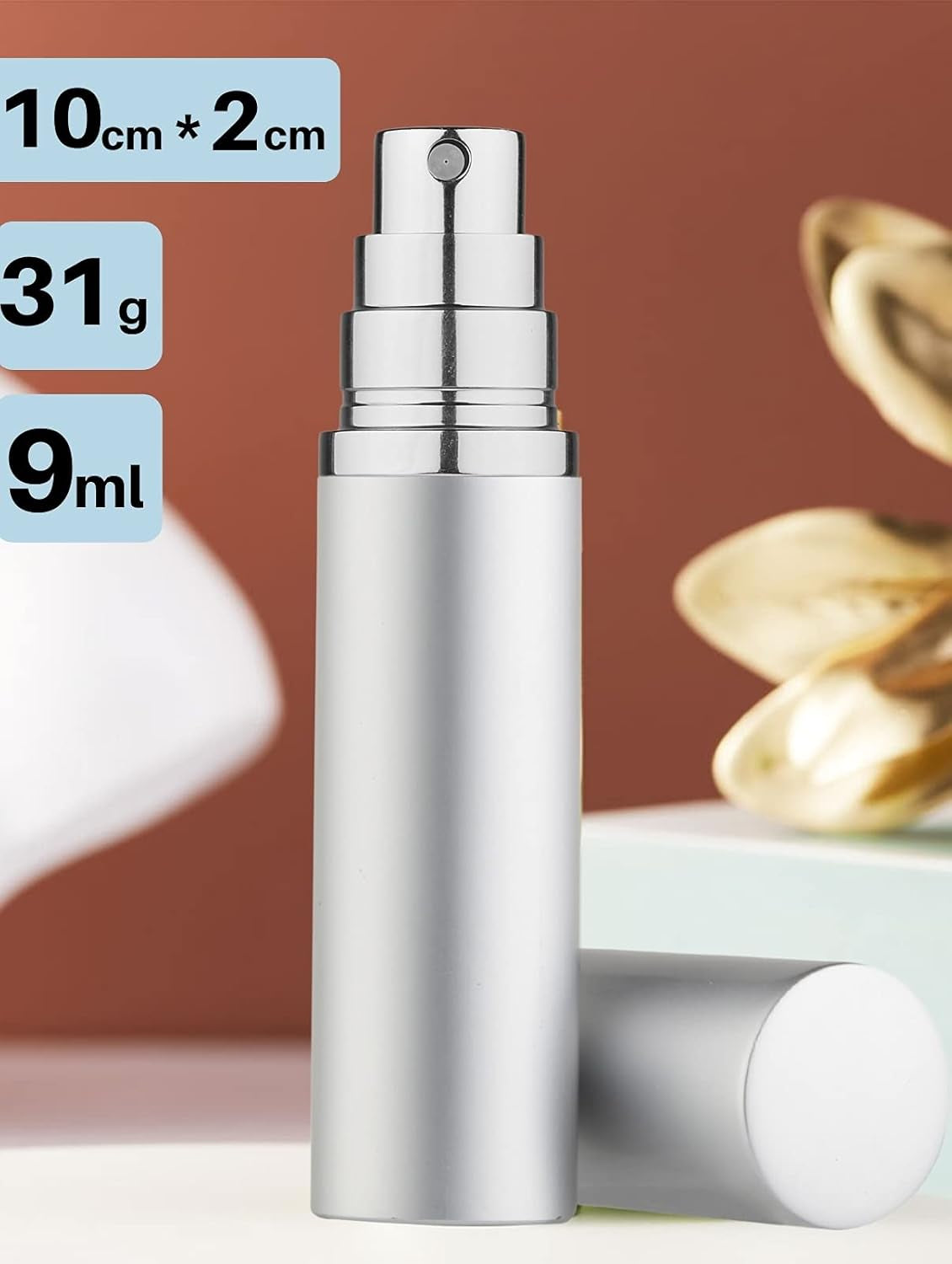 Portable Mini Refillable Perfume Atomizer Bottle Empty Pocket Size Cologne Sprayer for Travel
