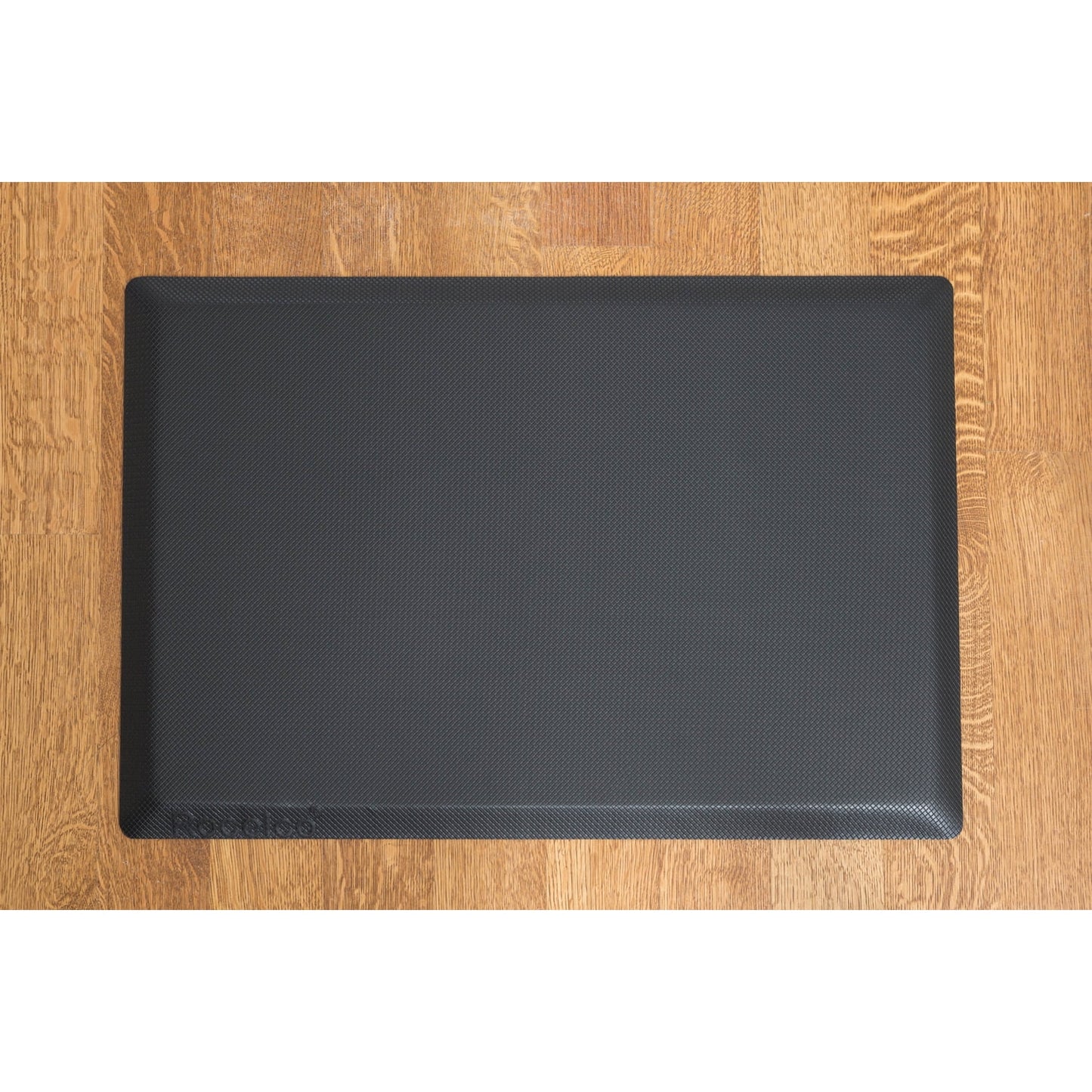 46" Large Adjustable Standing Desk Converter/Anti Fatigue Mat Bundle - Black
