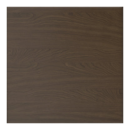 19.75-Inch Nesting Coffee Table Small round Tables Nest Together, Brown, Set of 2
