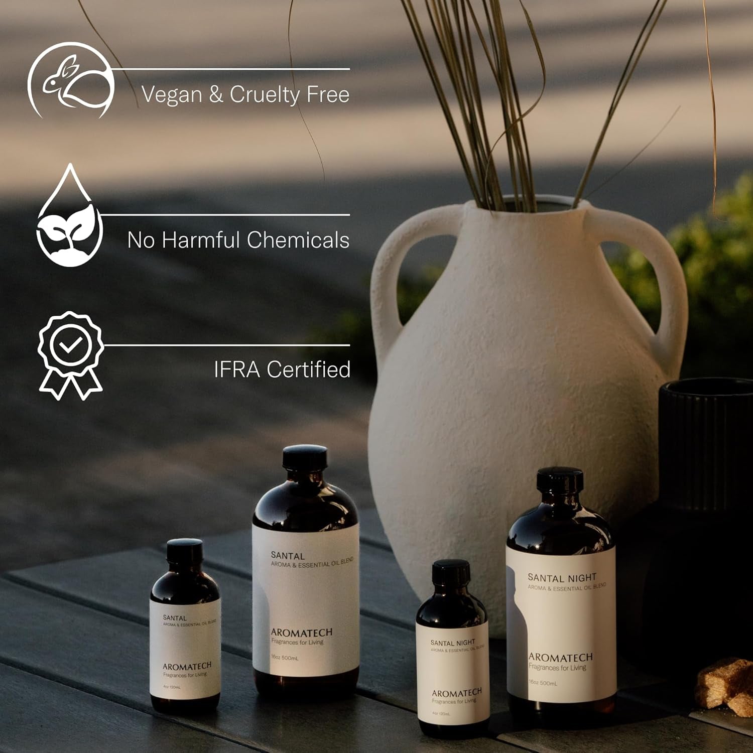 White Tea & Bamboo Premium Aroma Oil – Delicate & Earthy Home Fragrance with Notes of White Tea, Bamboo & Jasmine for Scent Diffusers, Cold-Air Machines (0.33 Fl Oz (Pack of 1))