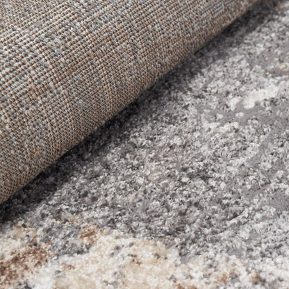 Artistic Area Rug, Gray-Gray 2X7