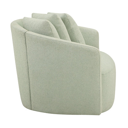 Drew Accent Chair by Drew Barrymore, Sage Boucle