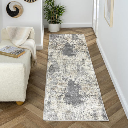 Artistic Area Rug, Gray-Gray 2X7