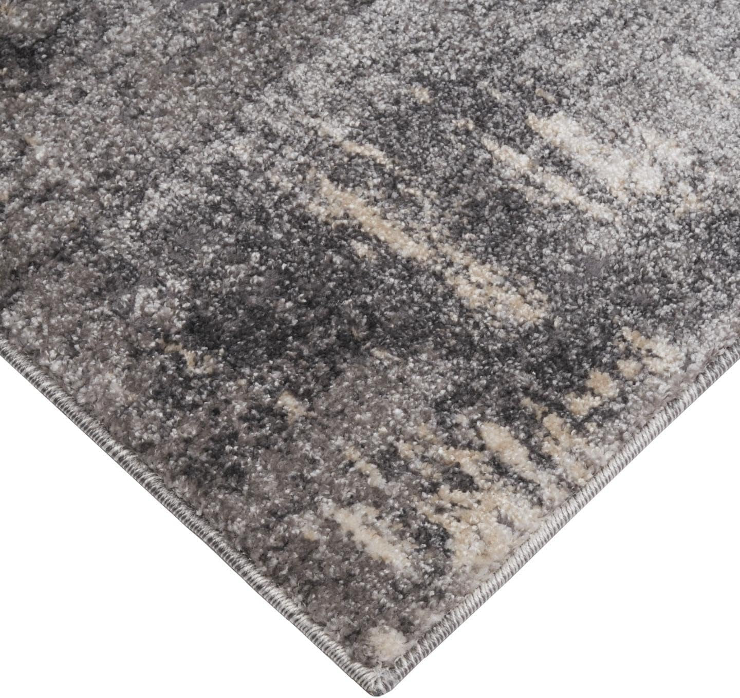 Artistic Area Rug, Gray-Gray 2X7