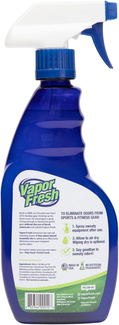 Sports Cleaner and Deodorizer - for Boxing Gloves, Sports Pads, Helmets, Gym Bags, Gym Equipment and More - Naturally Powered by Plants, 16 Fl Oz (1-Pack)