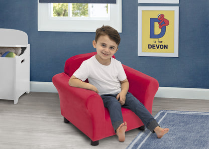 Elmo Kids Upholstered Chair by Delta Children