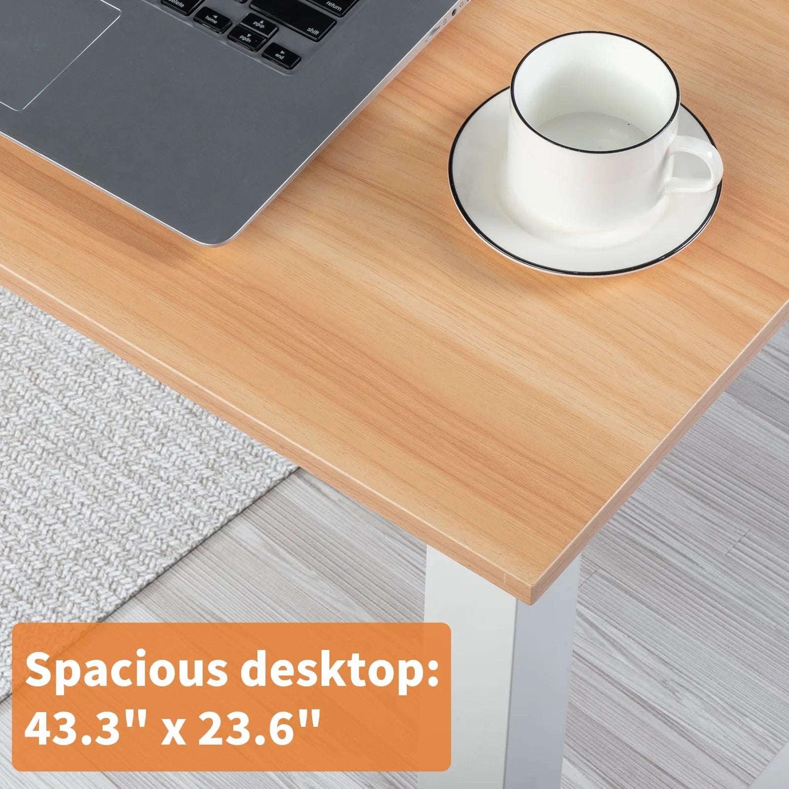 Wood Computer Desk PC Laptop Study Table Workstation Home Office Furniture
