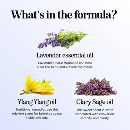 Sleep Essential Oil Blend for Diffuser - Dream Essential Oils for Diffusers Aromatherapy and Relaxation with Clary Sage Ylang-Ylang Roman Chamomile and Lavender for Sleep Time Support (1 Fl Oz)