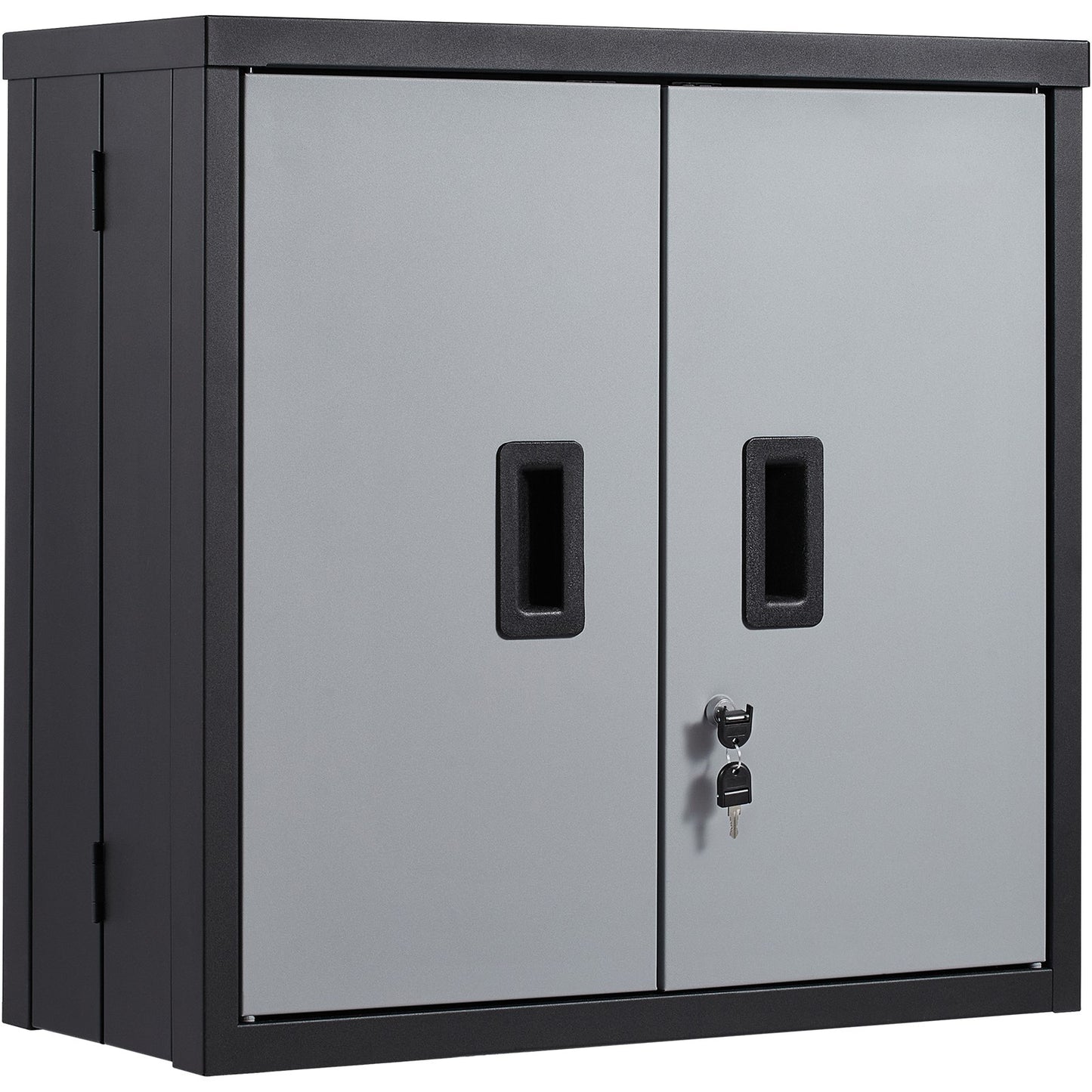 Uimoso Foldable Wall-Mounted Garage Cabinet 26" Compact Design, 240 Lbs Capacity