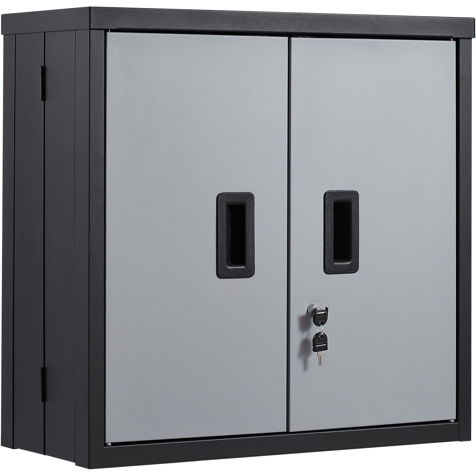 Uimoso Foldable Wall-Mounted Garage Cabinet 26" Compact Design, 240 Lbs Capacity