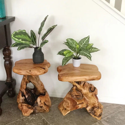 Gerrity Solid Wood End Table