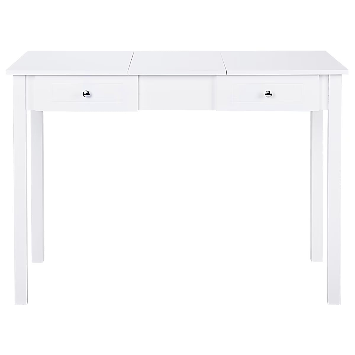 Vanity Table Dressing Table Flip Top Desk Furniture White