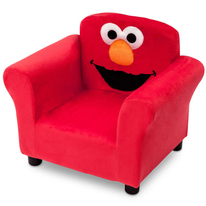 Elmo Kids Upholstered Chair by Delta Children