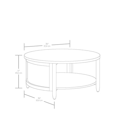 Springwood Caning Coffee Table, Charcoal Finish