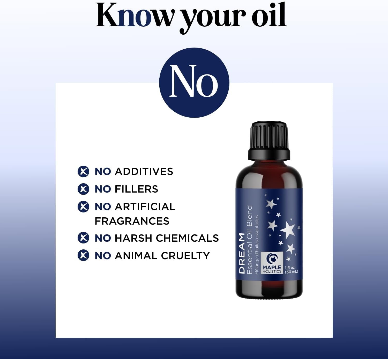 Sleep Essential Oil Blend for Diffuser - Dream Essential Oils for Diffusers Aromatherapy and Relaxation with Clary Sage Ylang-Ylang Roman Chamomile and Lavender for Sleep Time Support (1 Fl Oz)