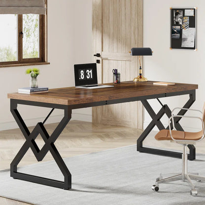 Ramapo Metal Base Computer Desk