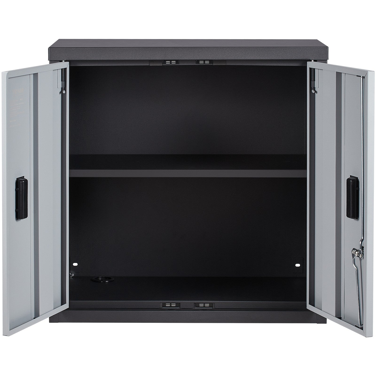 Uimoso Foldable Wall-Mounted Garage Cabinet 26" Compact Design, 240 Lbs Capacity