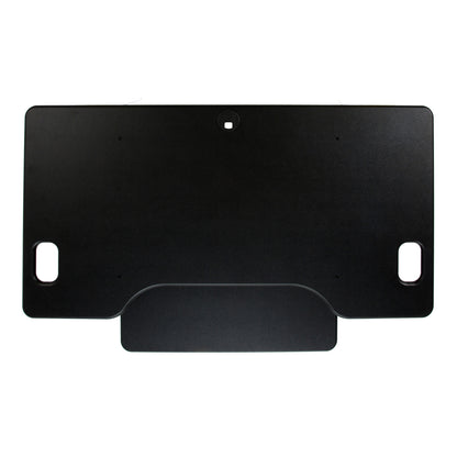 46" Large Adjustable Standing Desk Converter/Anti Fatigue Mat Bundle - Black