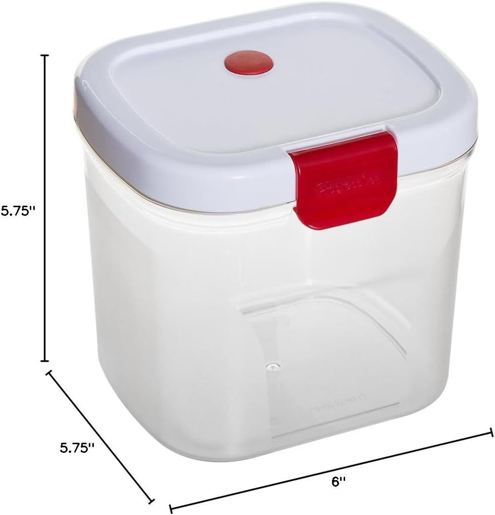 Prepsolutions Brown Sugar Keeper with Lid – 1.5-Quart Airtight Container for Moisture Control