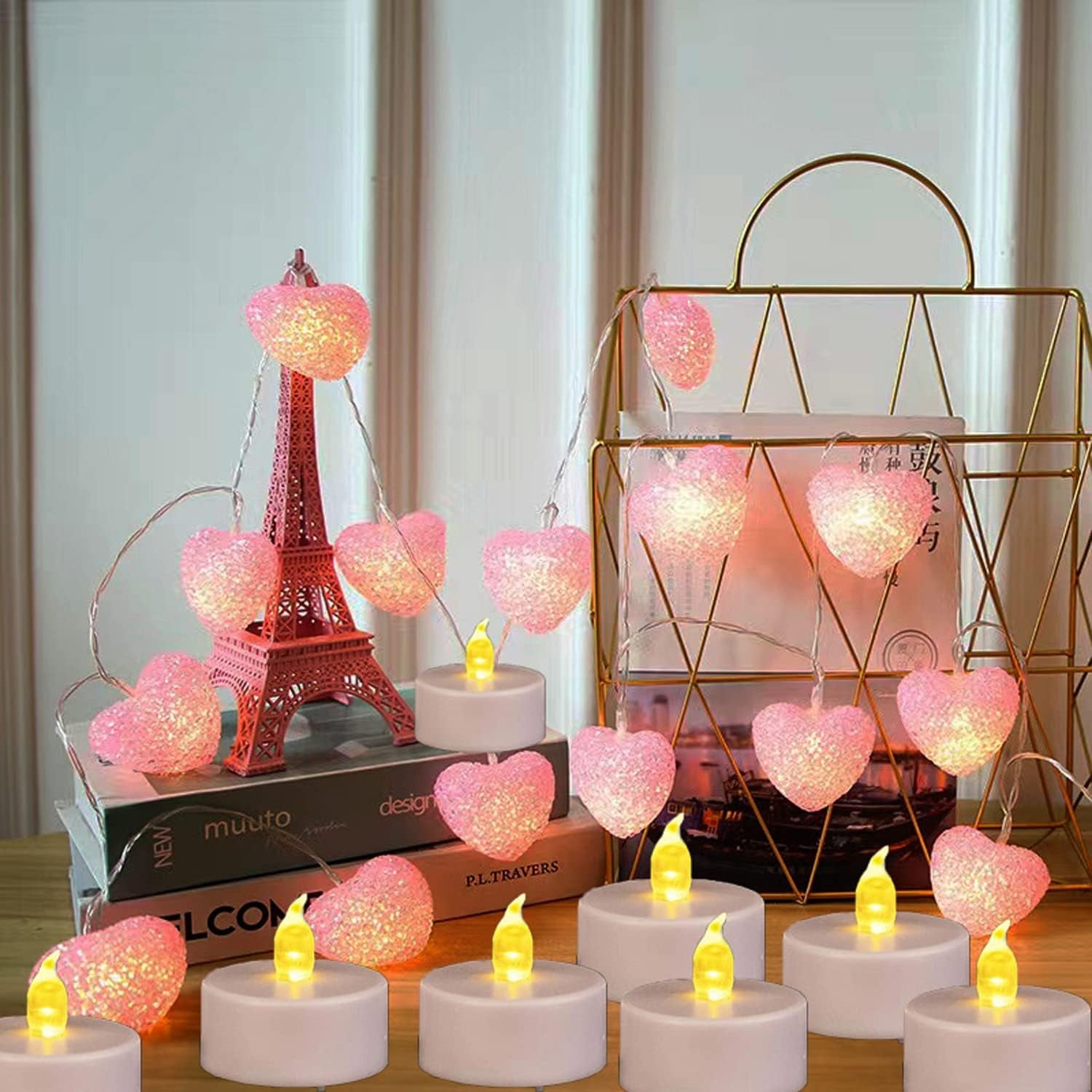 150PACK Flameless LED Tea Lights, Warm Yellow, 200 Hours Battery-Powered, Ideal for Party, Wedding, Birthday, Home Decoration