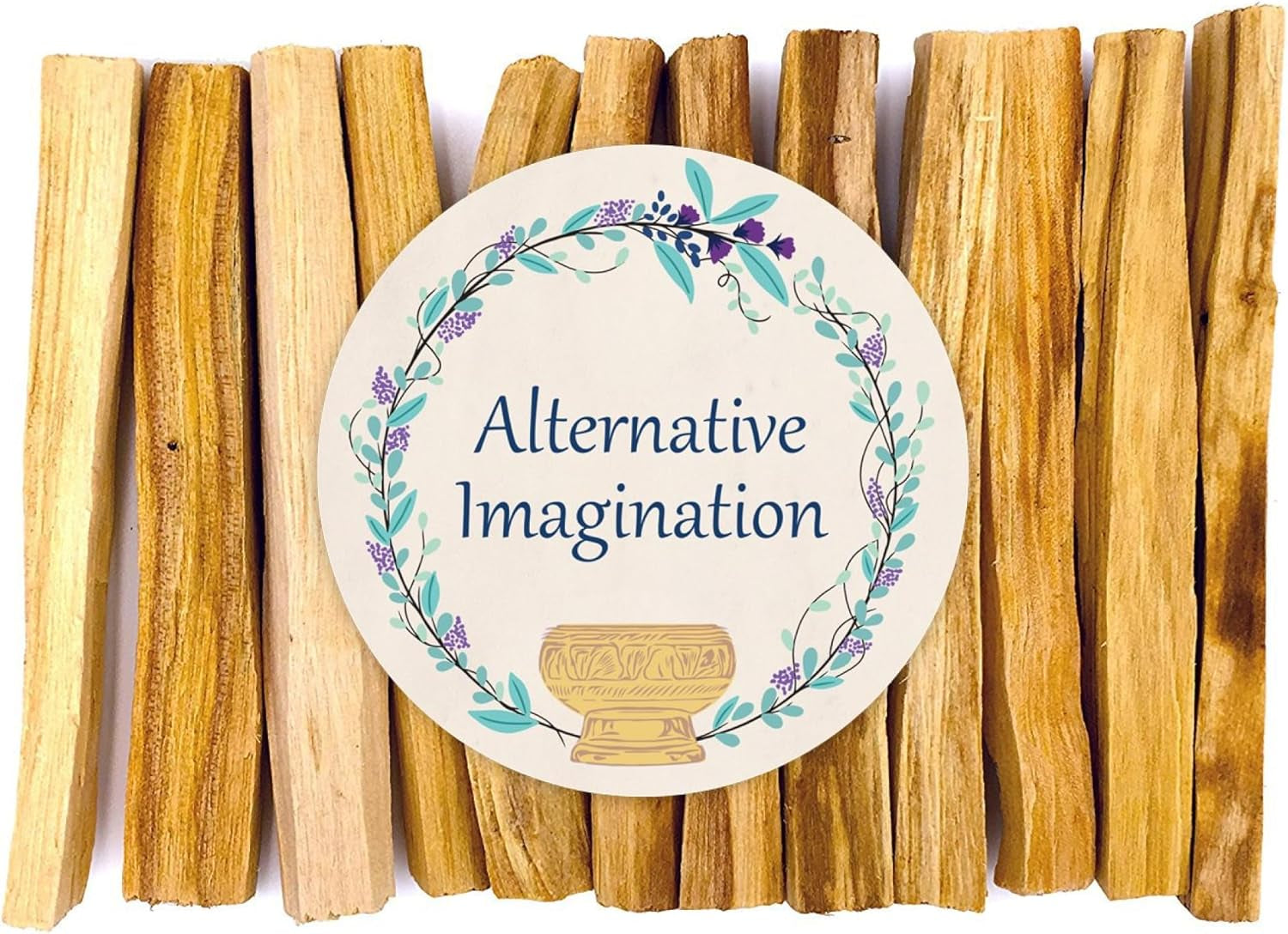 Palo Santo Sticks - Incense Sticks for Spiritual Cleansing, Stress Relief, Meditation Accessories, Home Fragrance - Sustainably Wild Harvested - Pack of 12 -