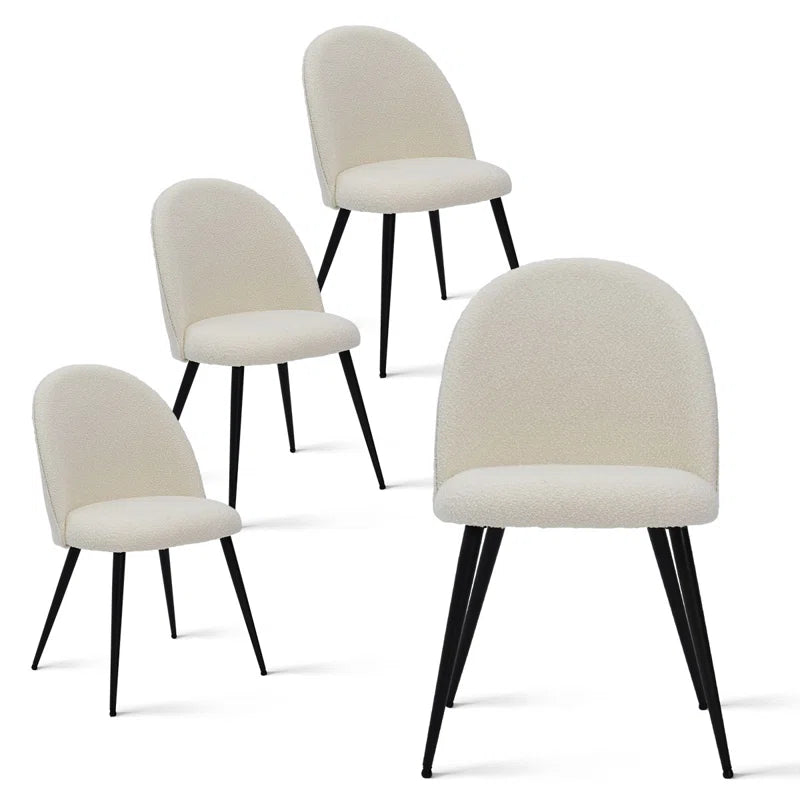 Bende 19'' H Fabric Upholstered Metal Side Chair