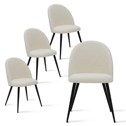 Bende 19'' H Fabric Upholstered Metal Side Chair
