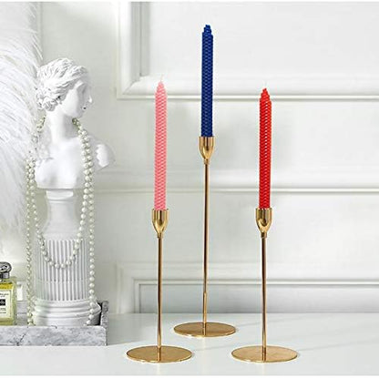 Set of 14 Beeswax Handmade Taper Candles, 9 Inch Smokeless Dripless Wax Candles, Beeswax Candle for Home Gift Ideas, Long Candle Sticks for Wedding,Dinner
