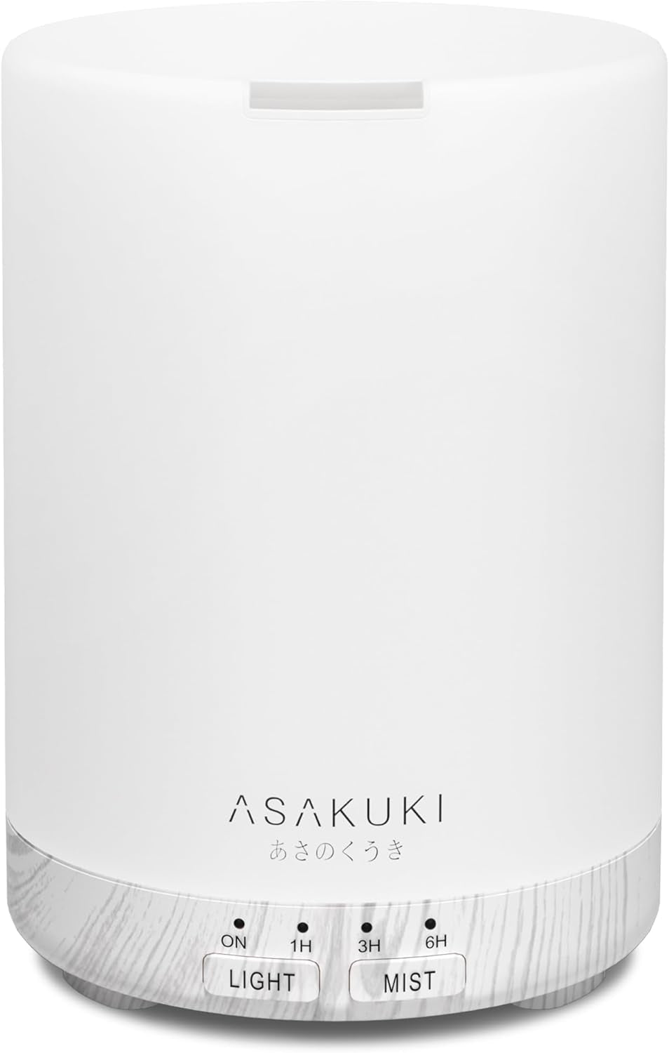 Essential Oil Diffuser for Home, 300 Ml Humidifier with Automatic Shut-Off, Quiet Aromatherapy Diffuser with 7 LED Lights for Living Room, Kitchen, Bedroom, Hotel, Gift for Mom - White Wood