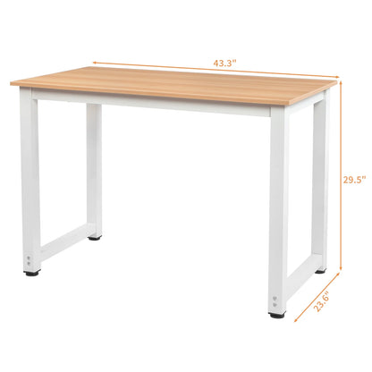 Wood Computer Desk PC Laptop Study Table Workstation Home Office Furniture